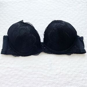 BUY 1 GET 1 FREE black strapless bra 36b